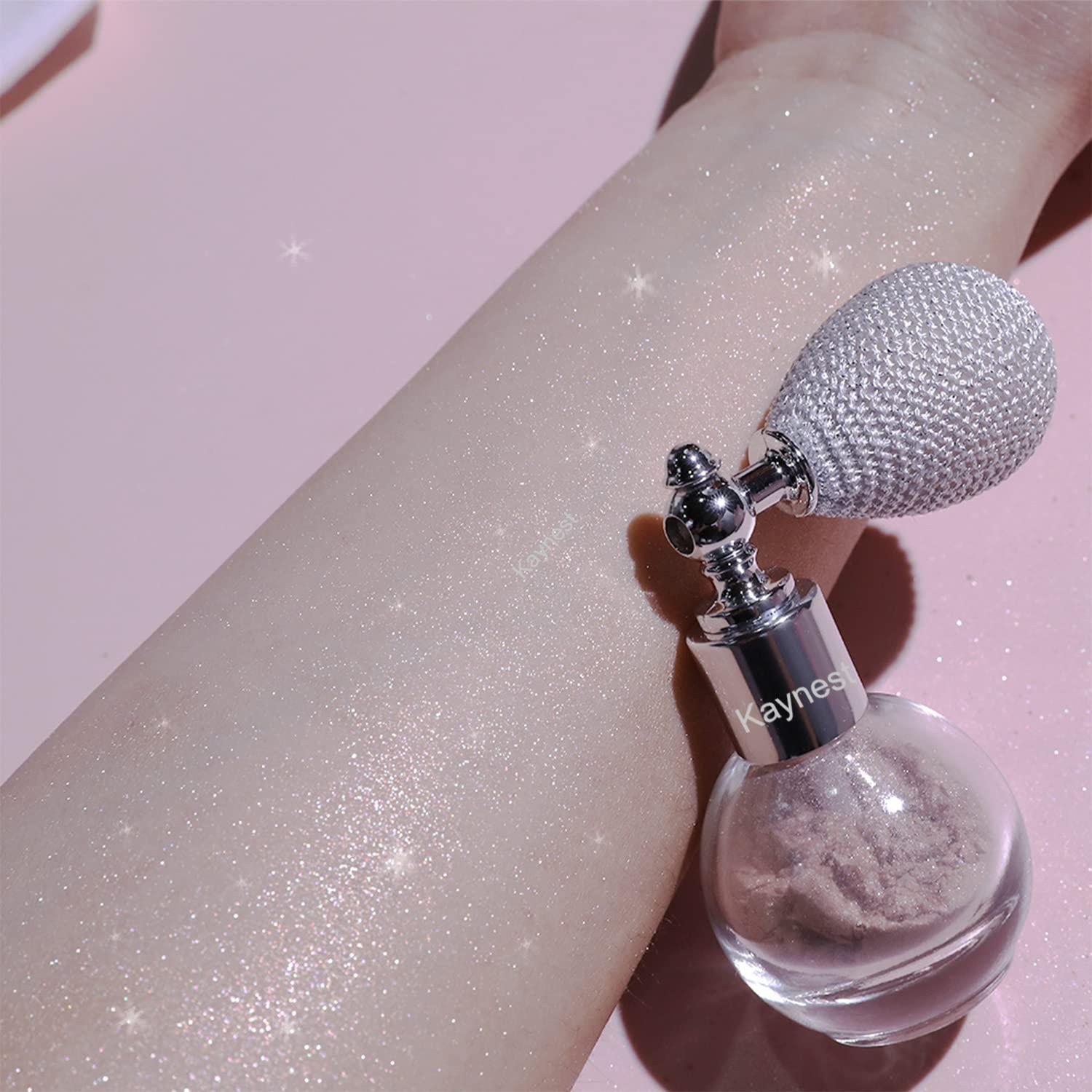 Spray Iluminador Champagne Kaynest - Polvo Brillante 100g