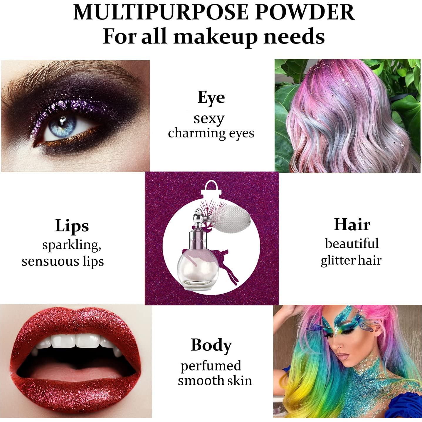 Spray Iluminador Champagne Kaynest - Polvo Brillante 100g