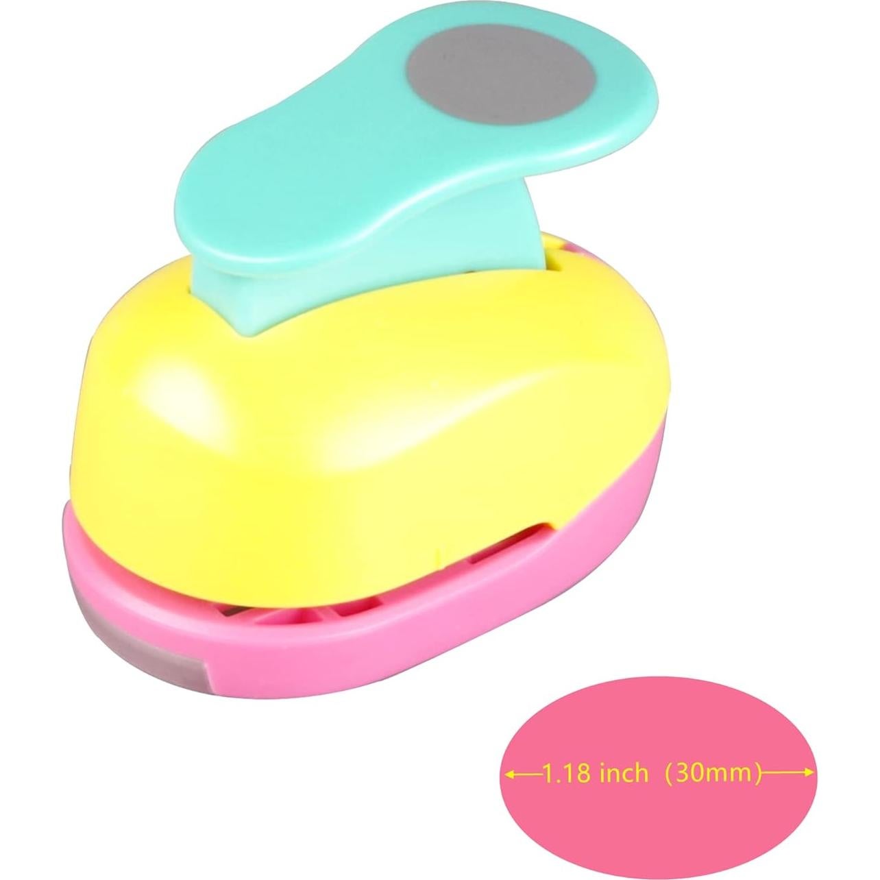 Perforadora Manual de Círculo 30mm Wsyhomie Color Caramelo