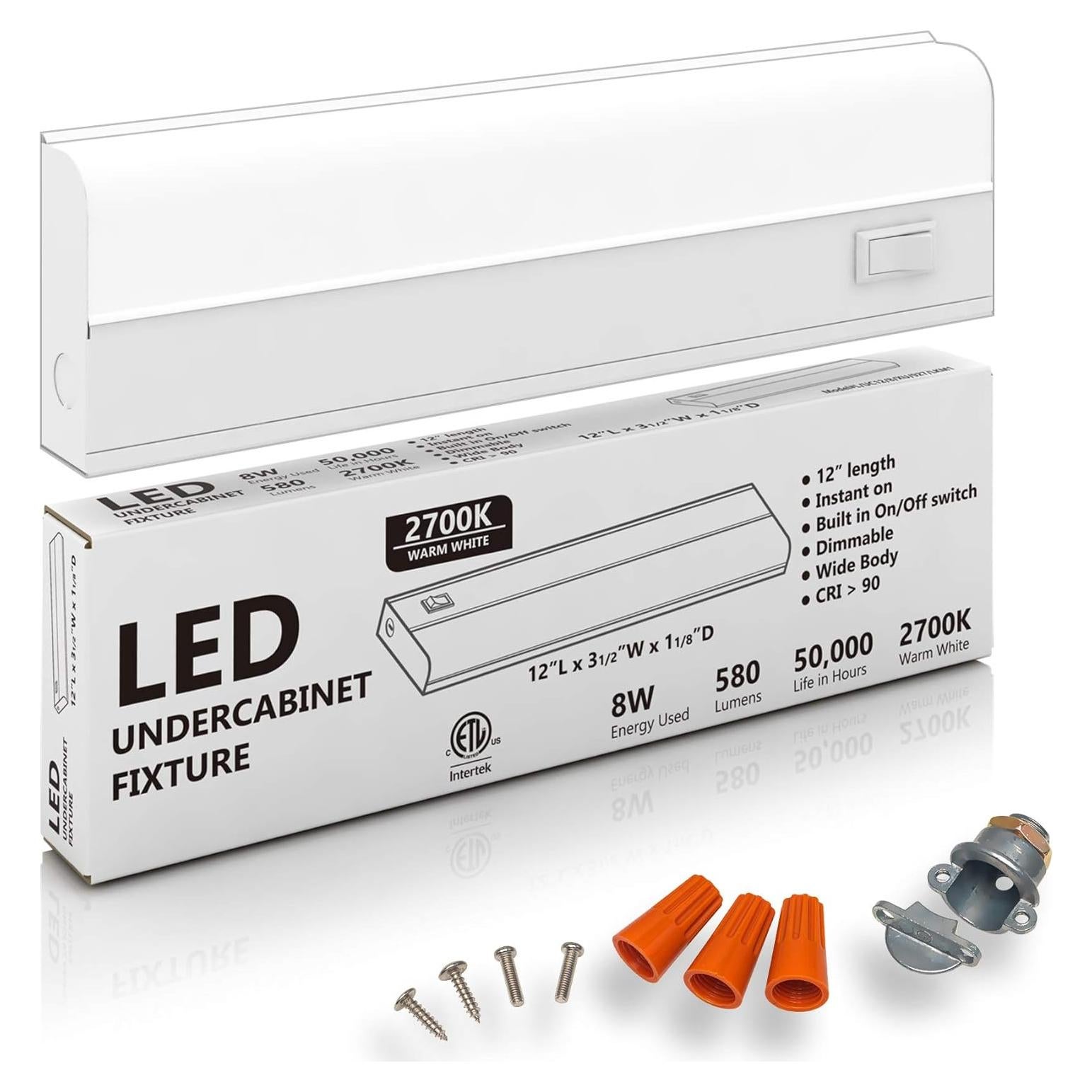 Iluminación LED Regulable HARRRRD 30.48 cm 8W Blanco Cálido