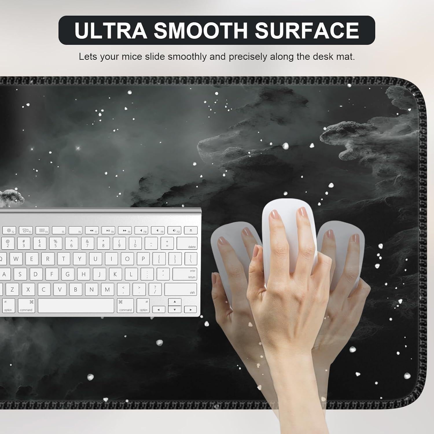 Alfombrilla de Ratón Gaming iCasso XXL Roca Estelar 90x40cm