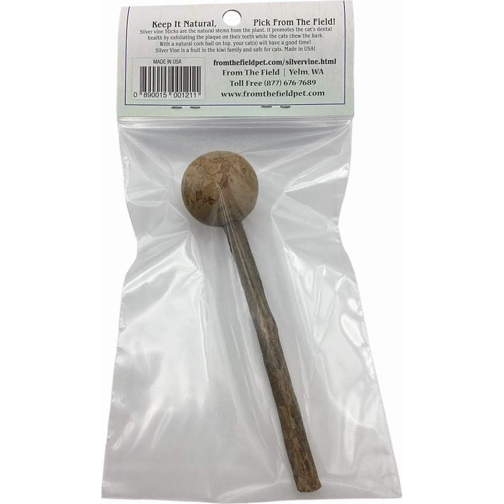 Palos de Vino Plateado From The Field para Gatos - 1 Cuenta