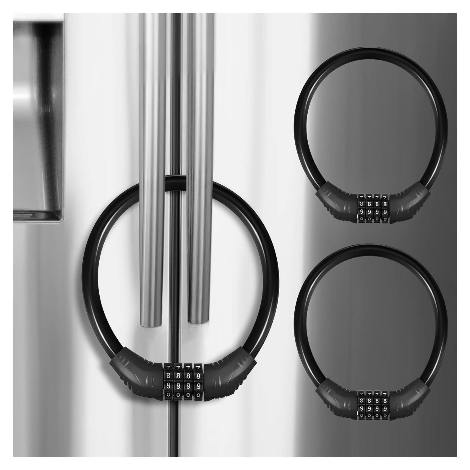 Cerradura de Refrigerador Hestya 3 Piezas 10000 Combinaciones