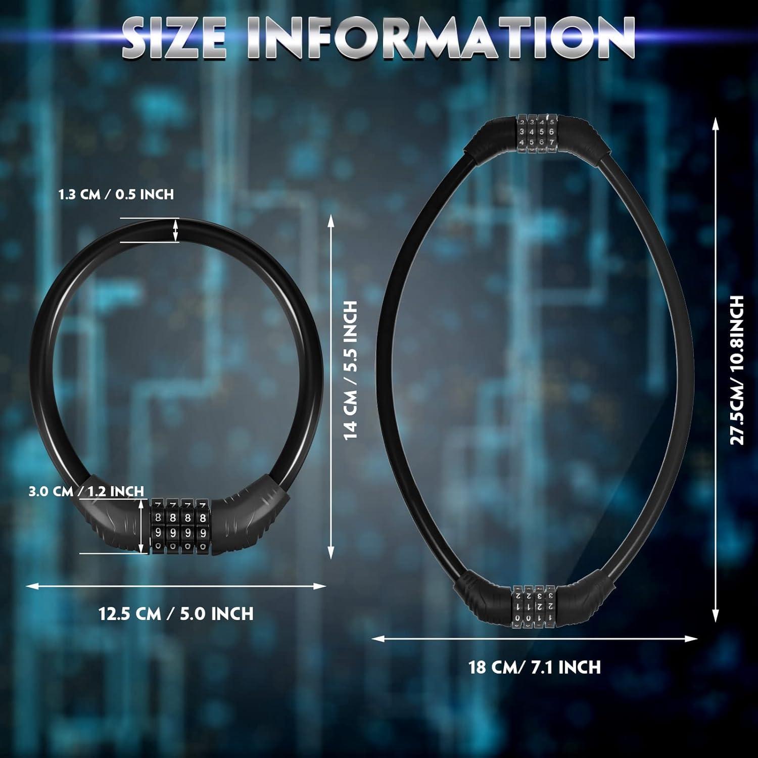 Cerradura de Refrigerador Hestya 3 Piezas 10000 Combinaciones