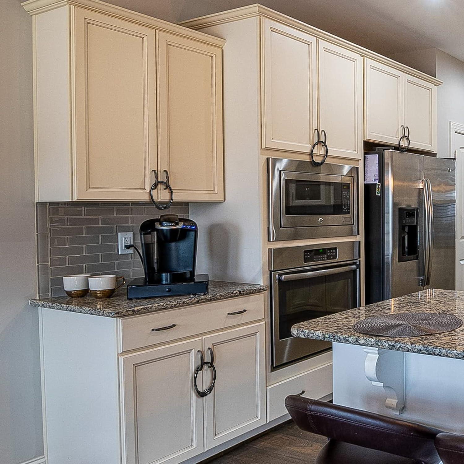 Cerradura de Refrigerador Hestya 3 Piezas 10000 Combinaciones