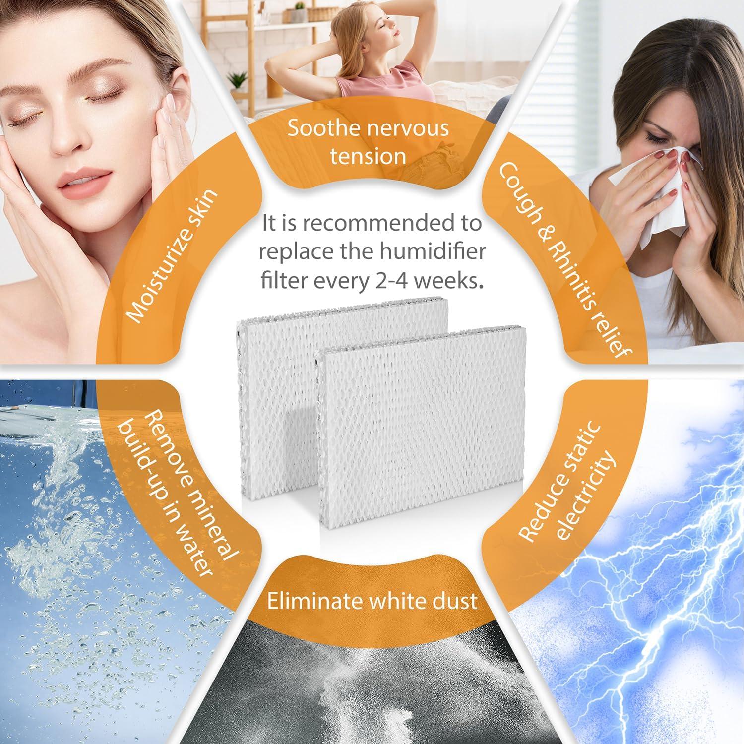 Filtros de Reemplazo para Humidificador HOUSEMAX MD1-0034 - 2 Piezas