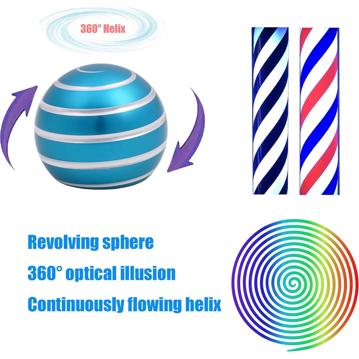 Juguete de Escritorio Kinetic Samilalago Azul Mate 3.76 cm