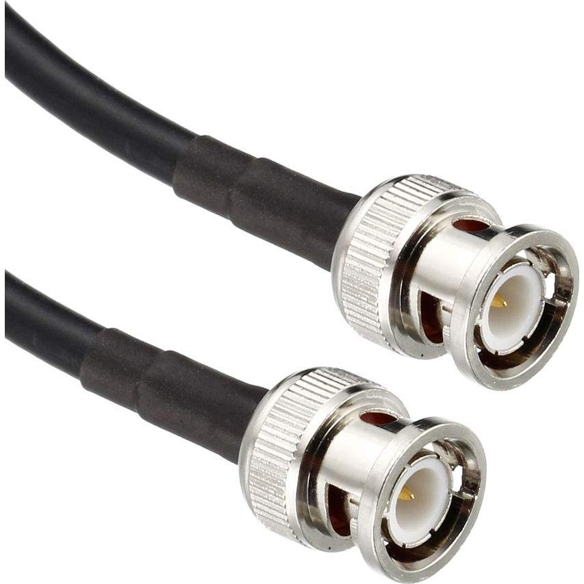 Cable Coaxial BNC Macho a BNC Macho uxcell RG58 7.62 m 50 Ohm