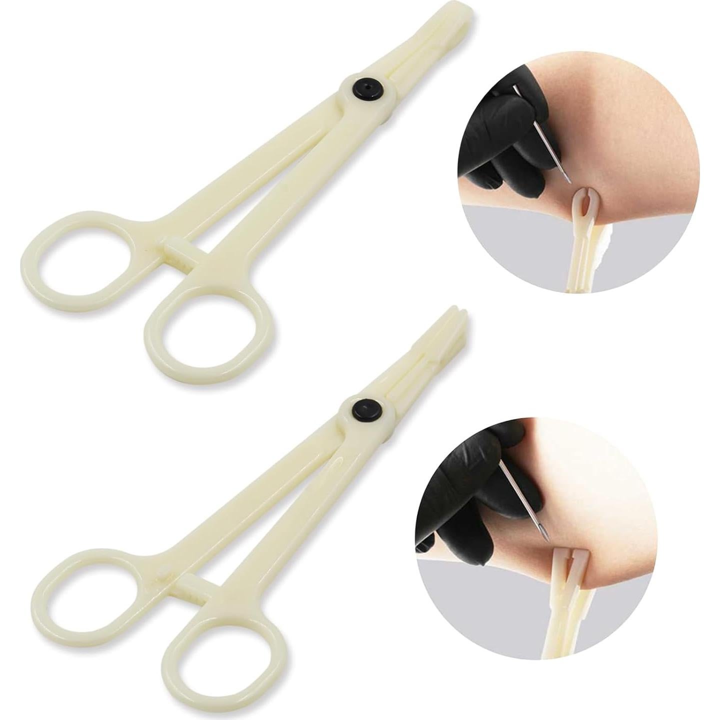 Kit de Piercing WZPB - 13 Agujas 14G a 22G y 2 Pinzas