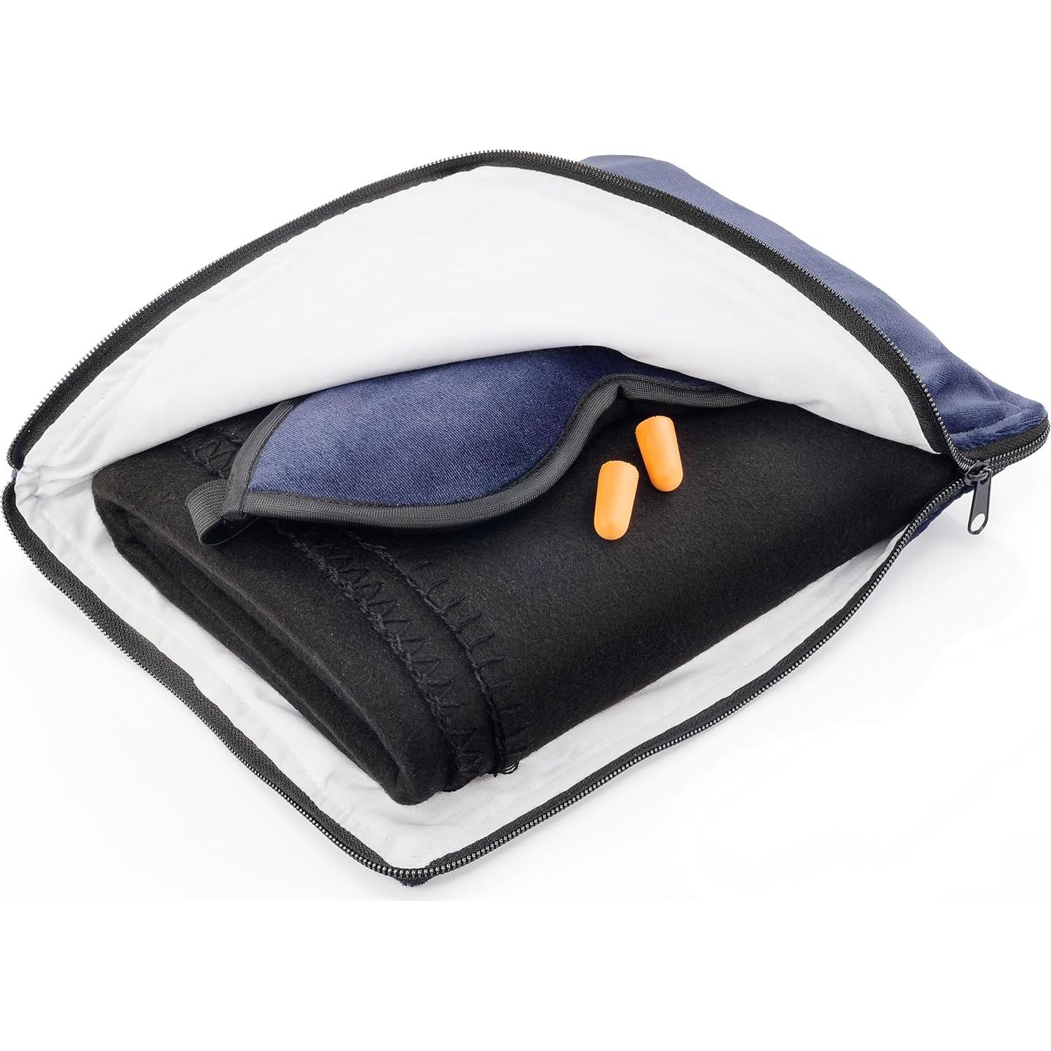 Juego de Comodidad Lewis N. Clark - Manta, Almohada Inflable y Más