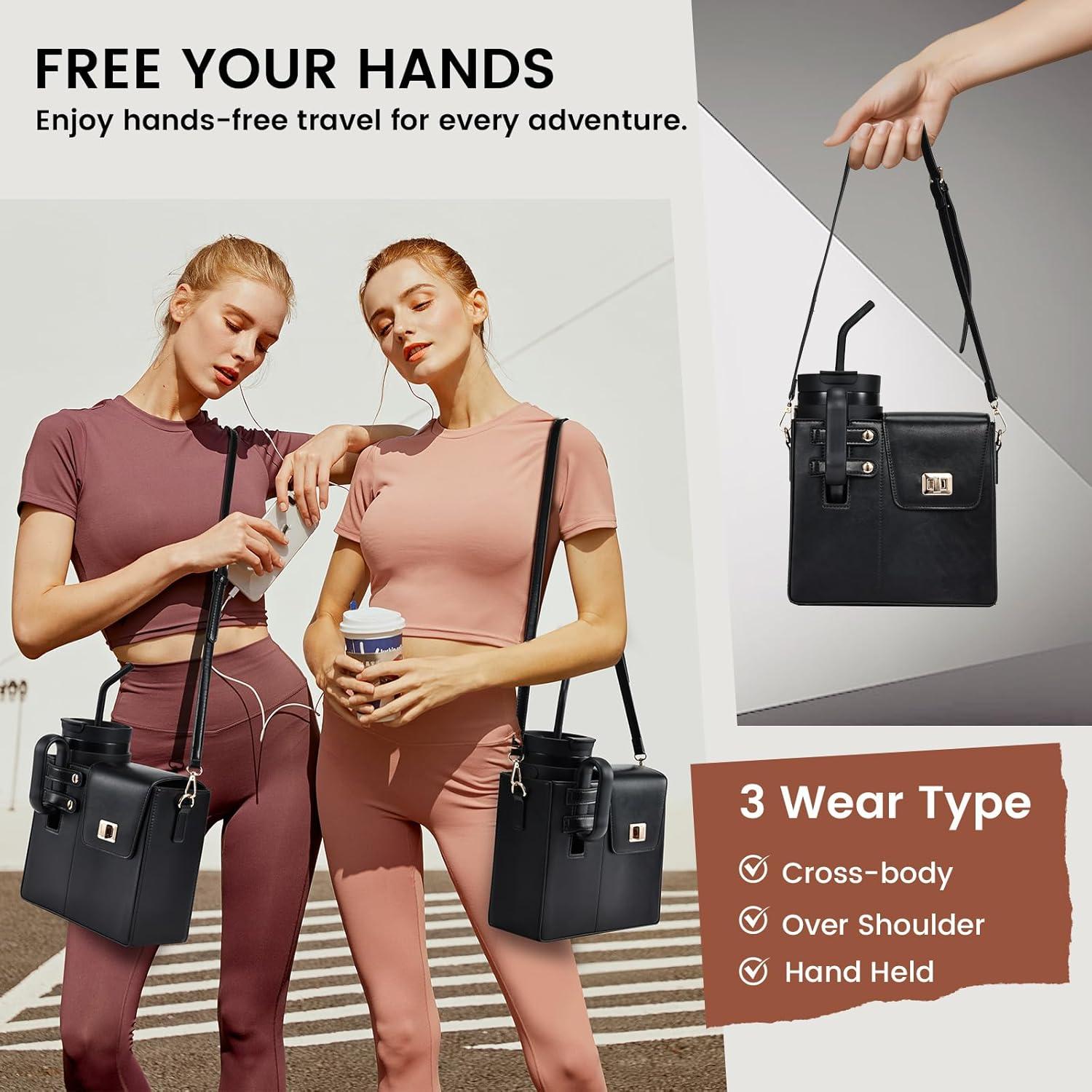 Bolso Cruzado Portátil Boldblox para Botella de Agua 0.88L/1.18L