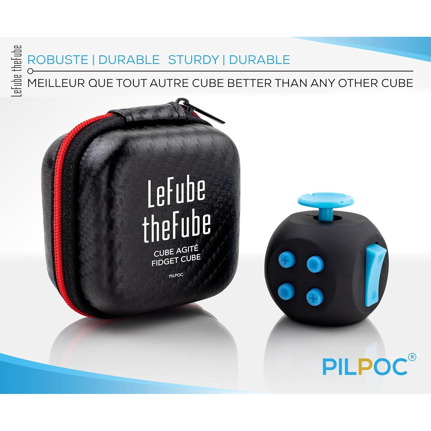 Cubo Antiestrés PILPOC Zafiro de Medianoche 6 Caras