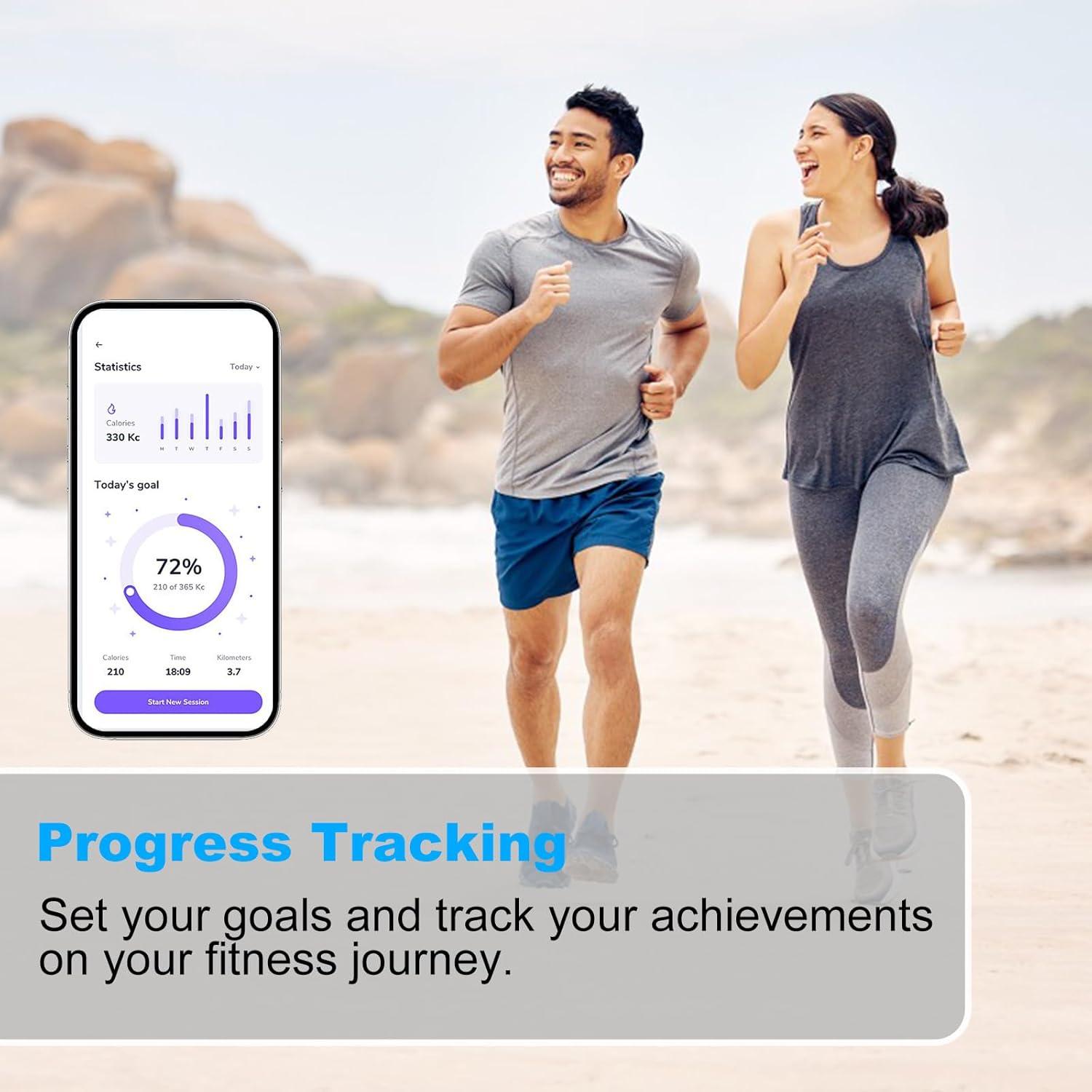 Escala Digital de Grasa Corporal ChuangMaiShi - Bluetooth, 180 kg
