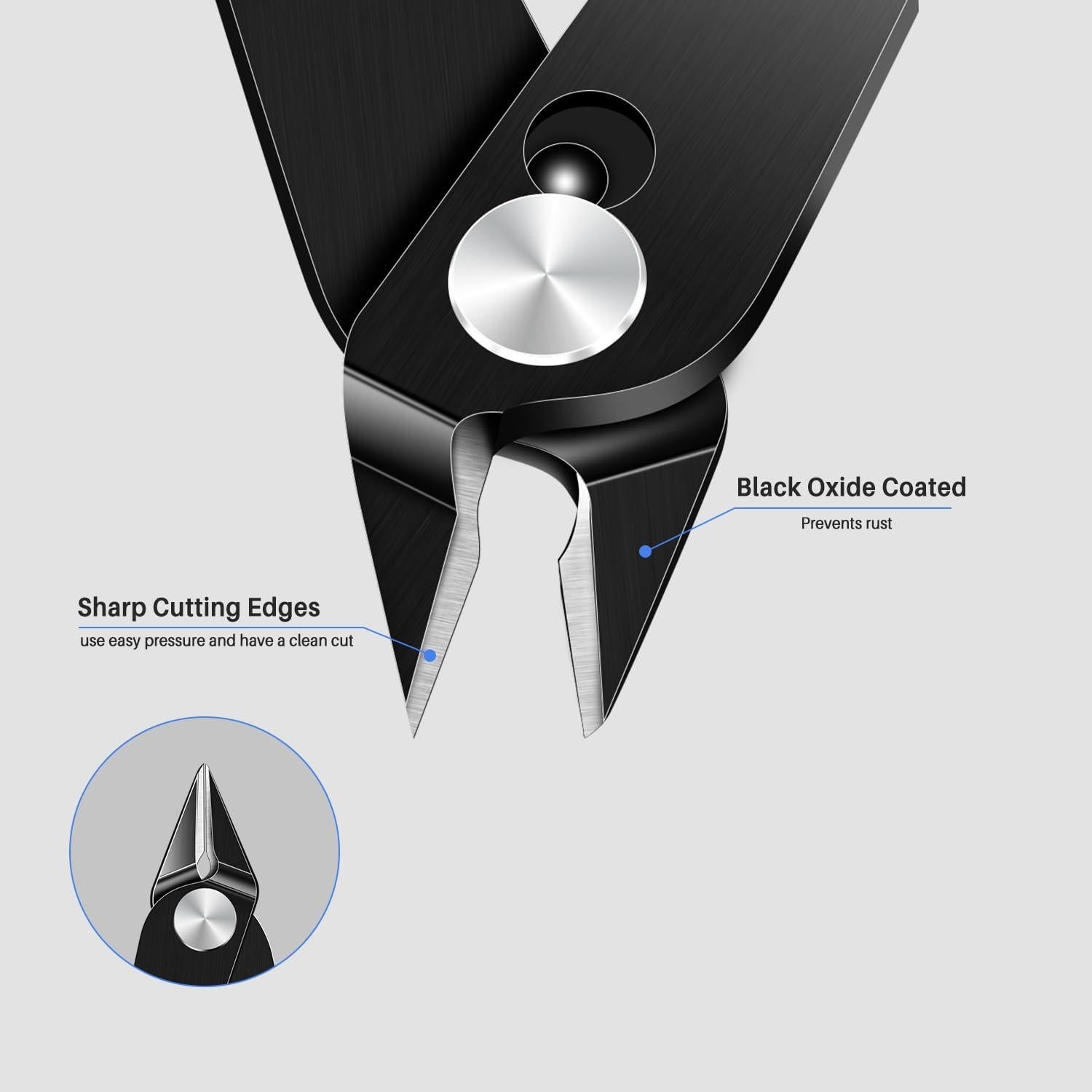 Cortador de Alambre NICE-POWER 13 cm Acero Alto Carbono Rojo