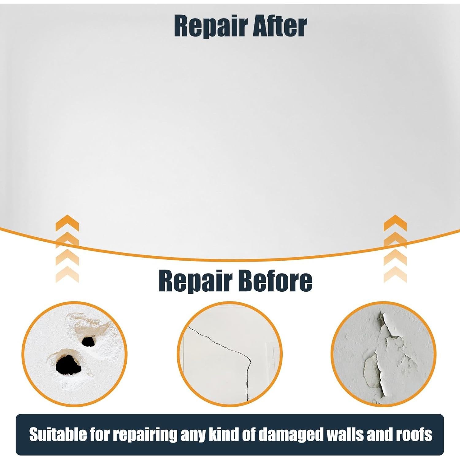 Kit de Reparación de Paneles de Yeso 8 Piezas Succulentlovers