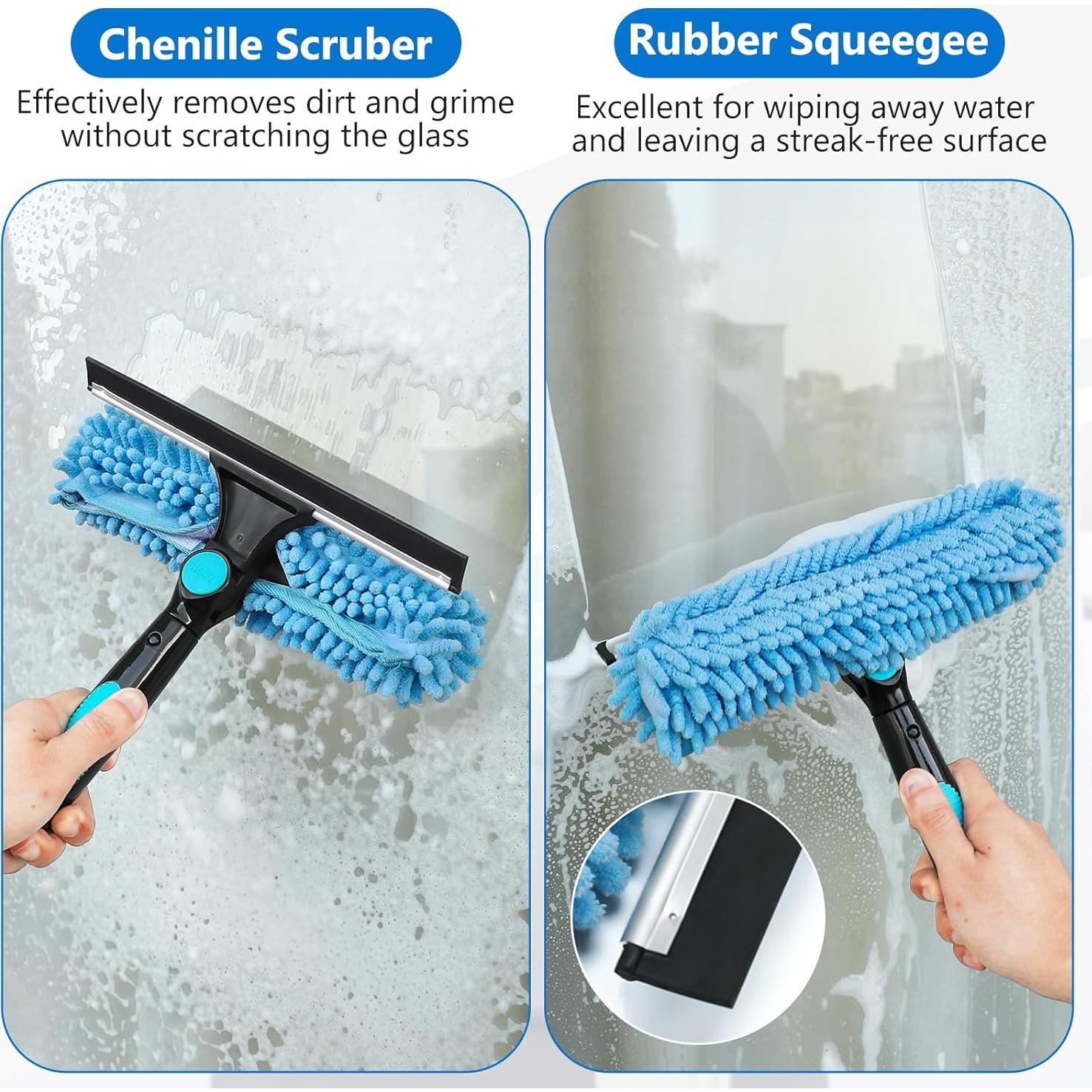 Cabezal de Repuesto Limpiaparabrisas 2 en 1 MAVRIZ - Fregador y Cuchilla