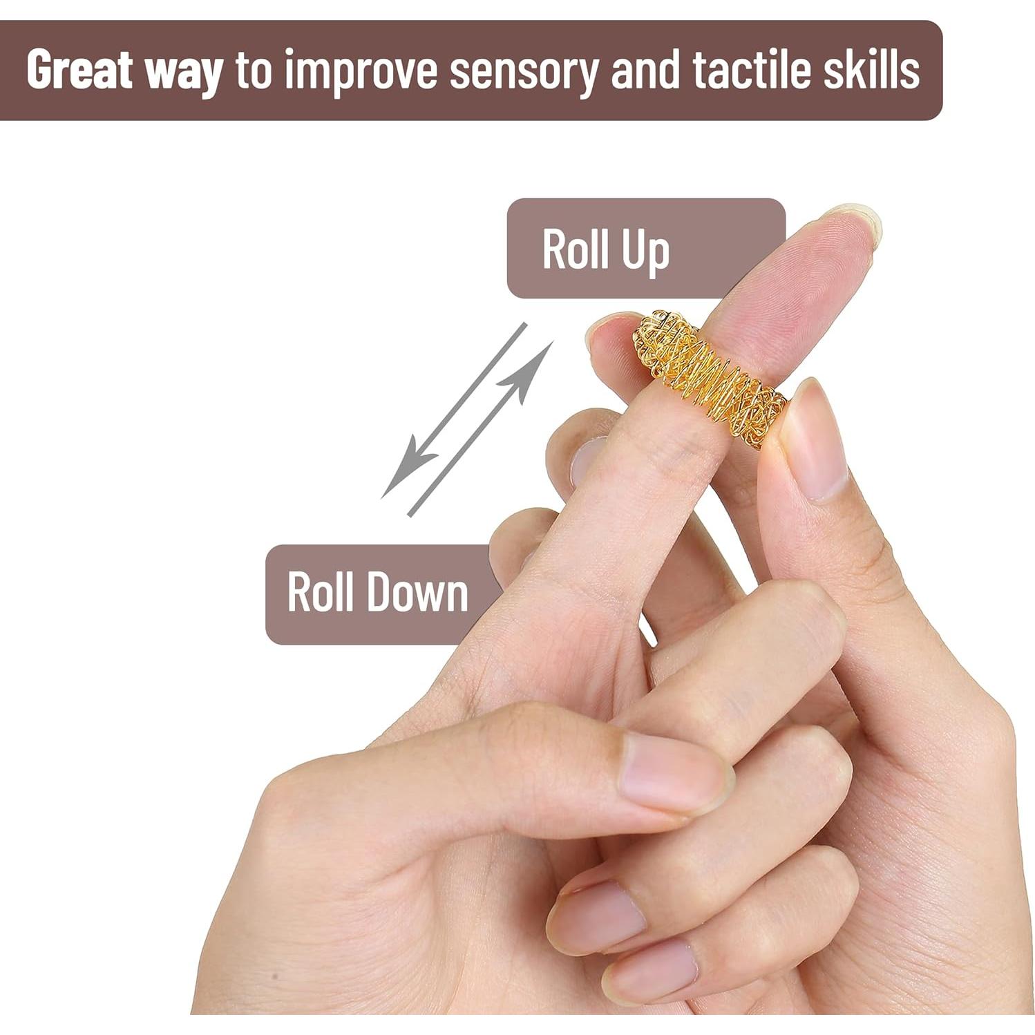 Anillos Sensoriales Espinosos Mr. Pen - Paquete de 10