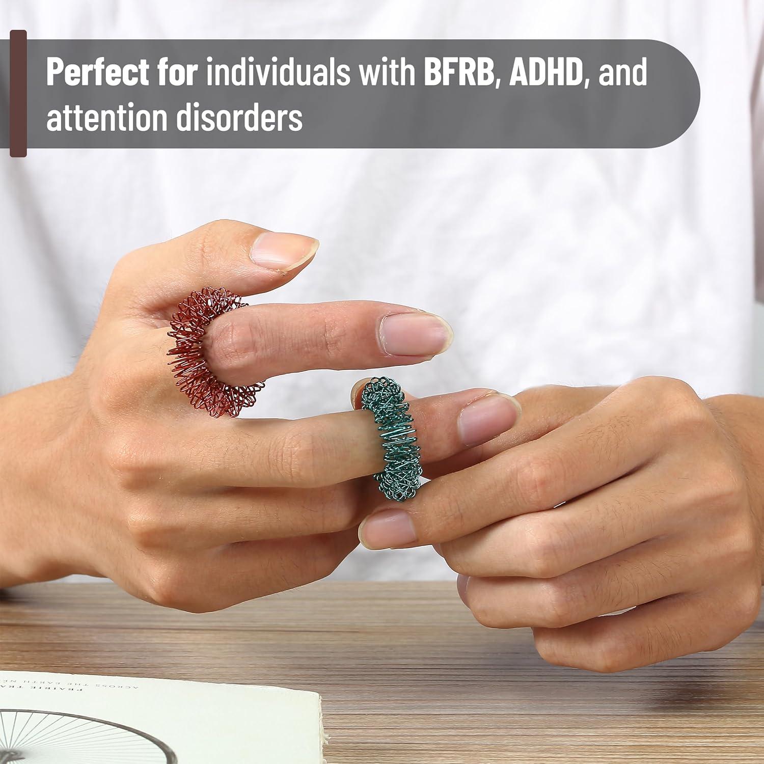 Anillos Sensoriales Espinosos Mr. Pen - Paquete de 10