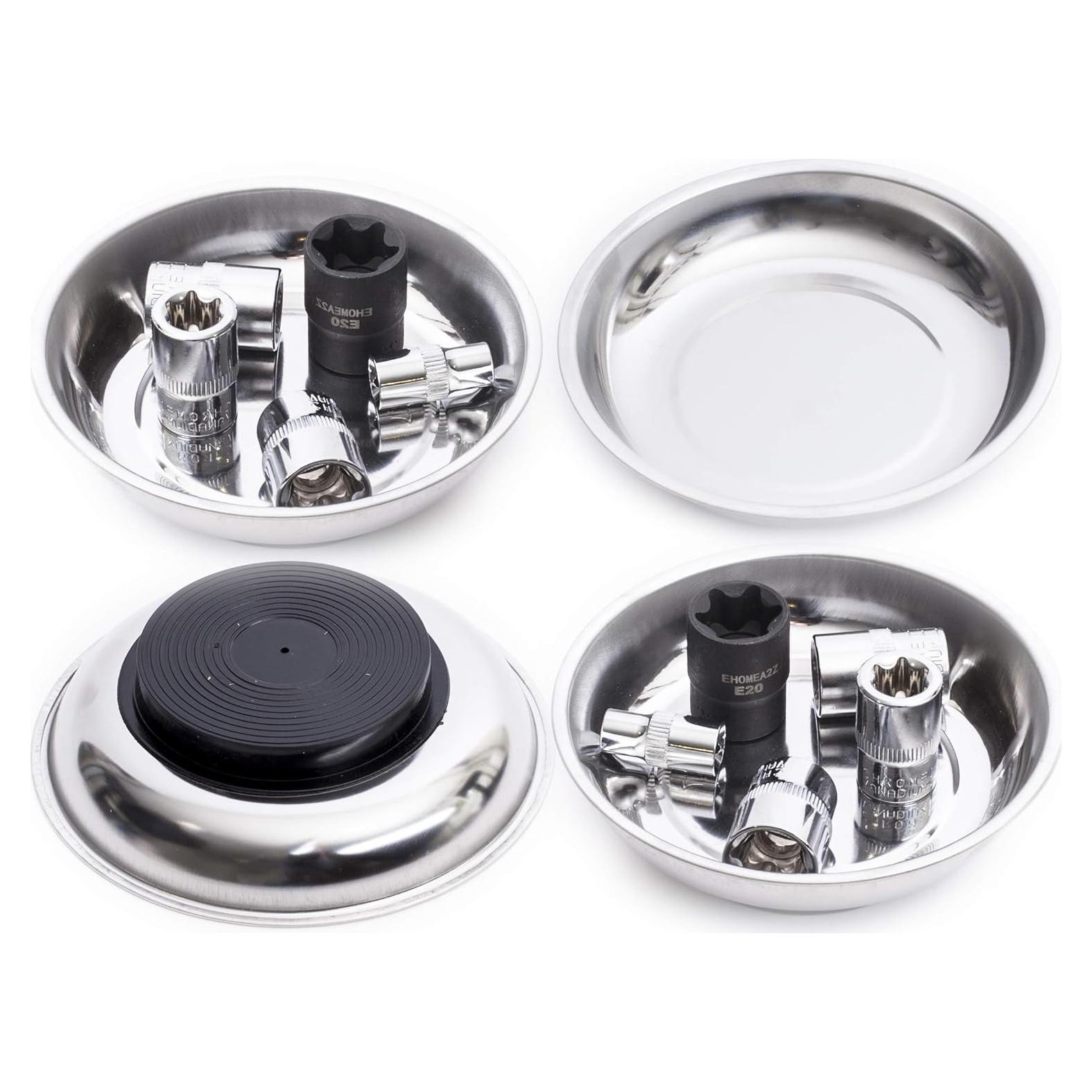 Set de 4 Tazones Magnéticos EHOMEA2Z de 10.16 cm