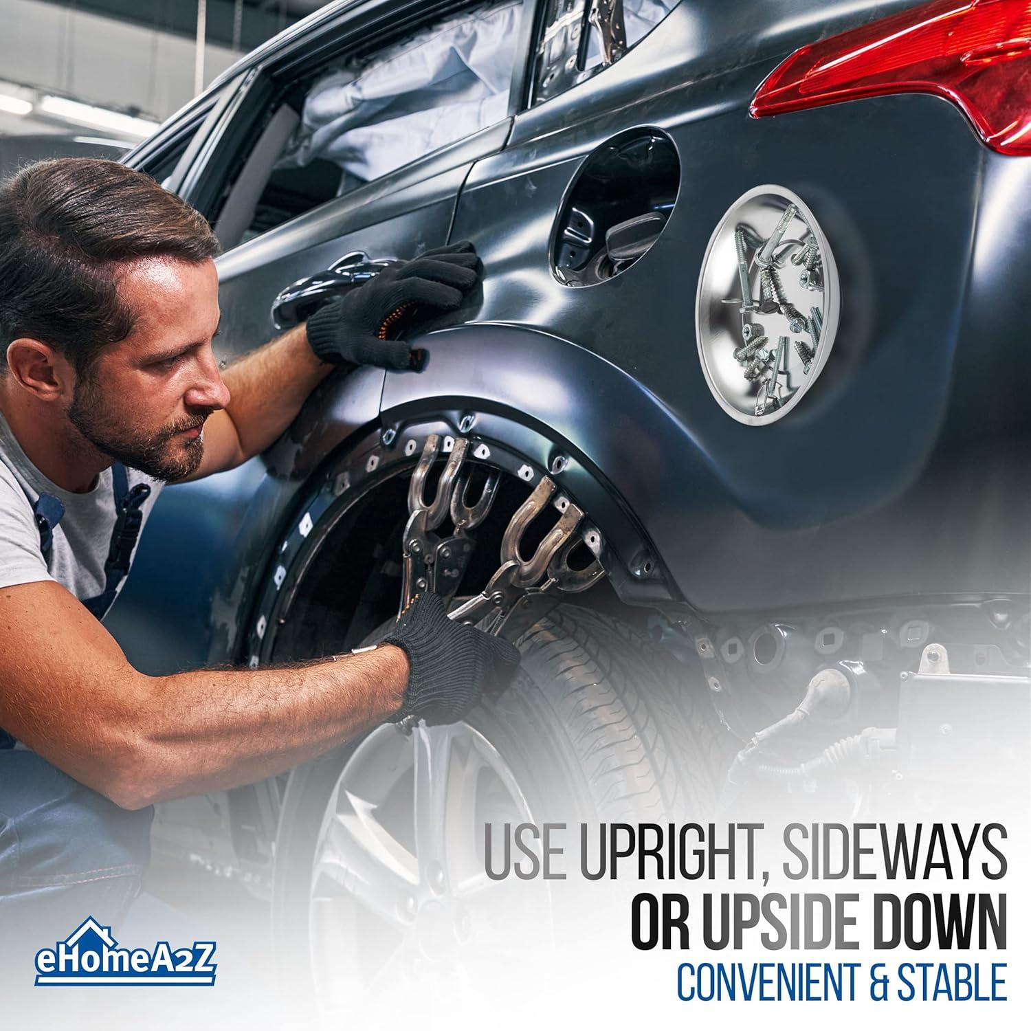 Set de 4 Tazones Magnéticos EHOMEA2Z de 10.16 cm