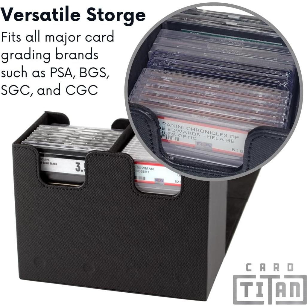 Caja Slab de Almacenamiento Card Titan para Cartas Calificadas