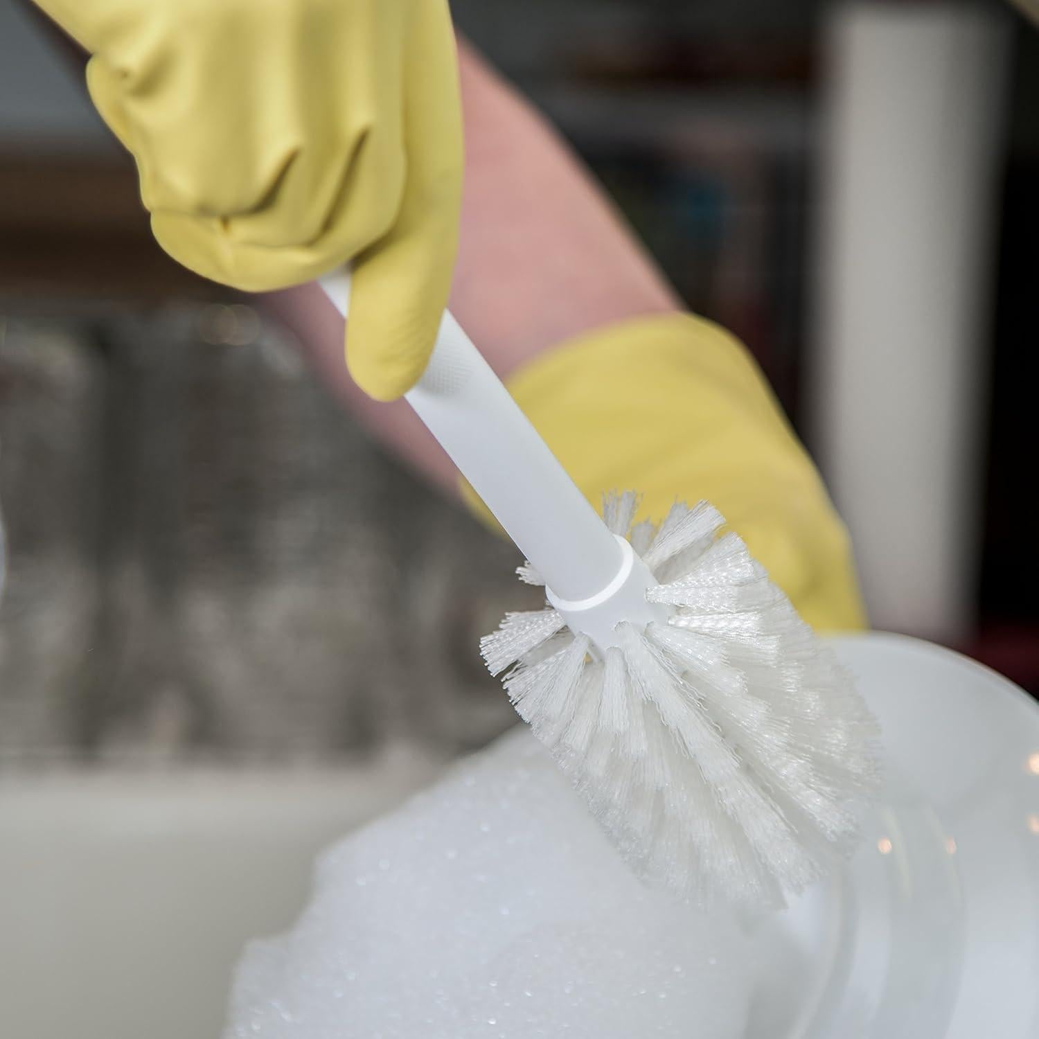 Cepillo de Platos Carlisle 367600TC02 28 cm Blanco Paquete de 6