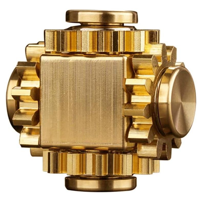 Spinner Antiestrés de Bronce PAPUKA Engranajes Enlace