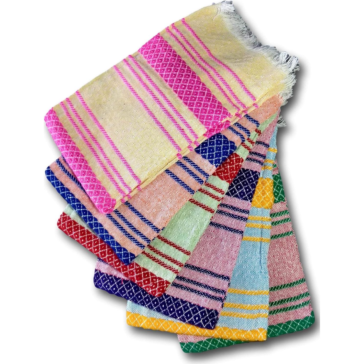 Cestas de Palma Medianas Jacq & Jürgen - 3 Piezas Multicolor