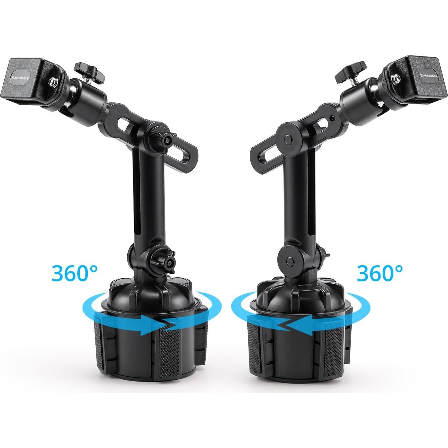 Soporte para Radio en Portavasos Radioddity RH1 Ajustable