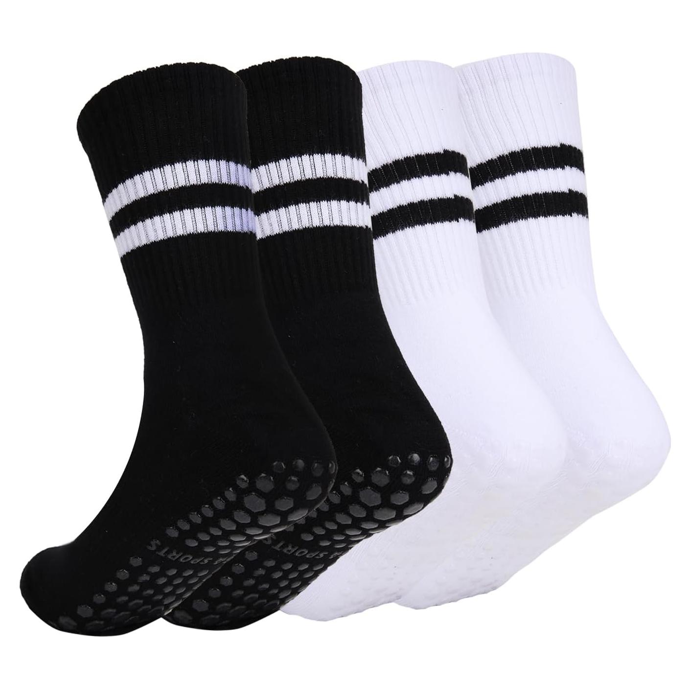 Calcetines Antideslizantes para Mujeres Gstuoer 4-Pack