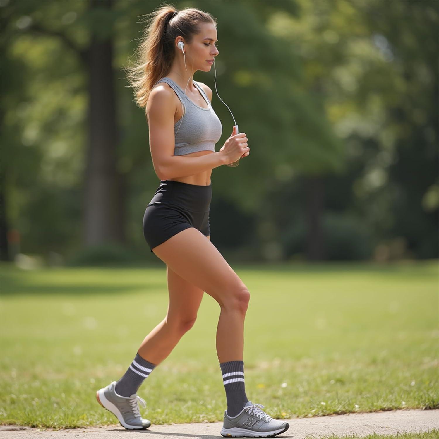 Calcetines Antideslizantes para Mujeres Gstuoer 4-Pack