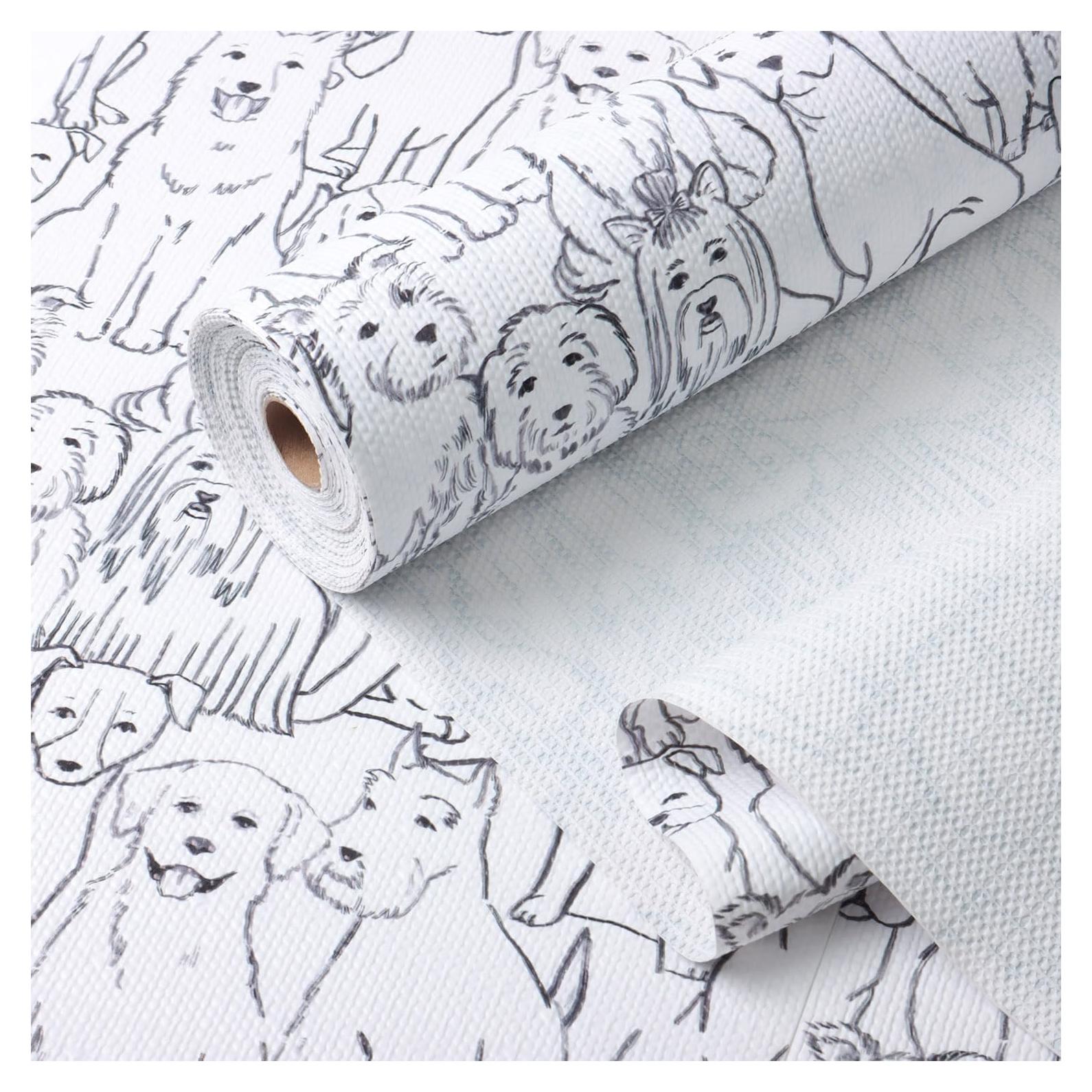 Forro de Estante Amiitay Antideslizante 30.48x300cm Negro