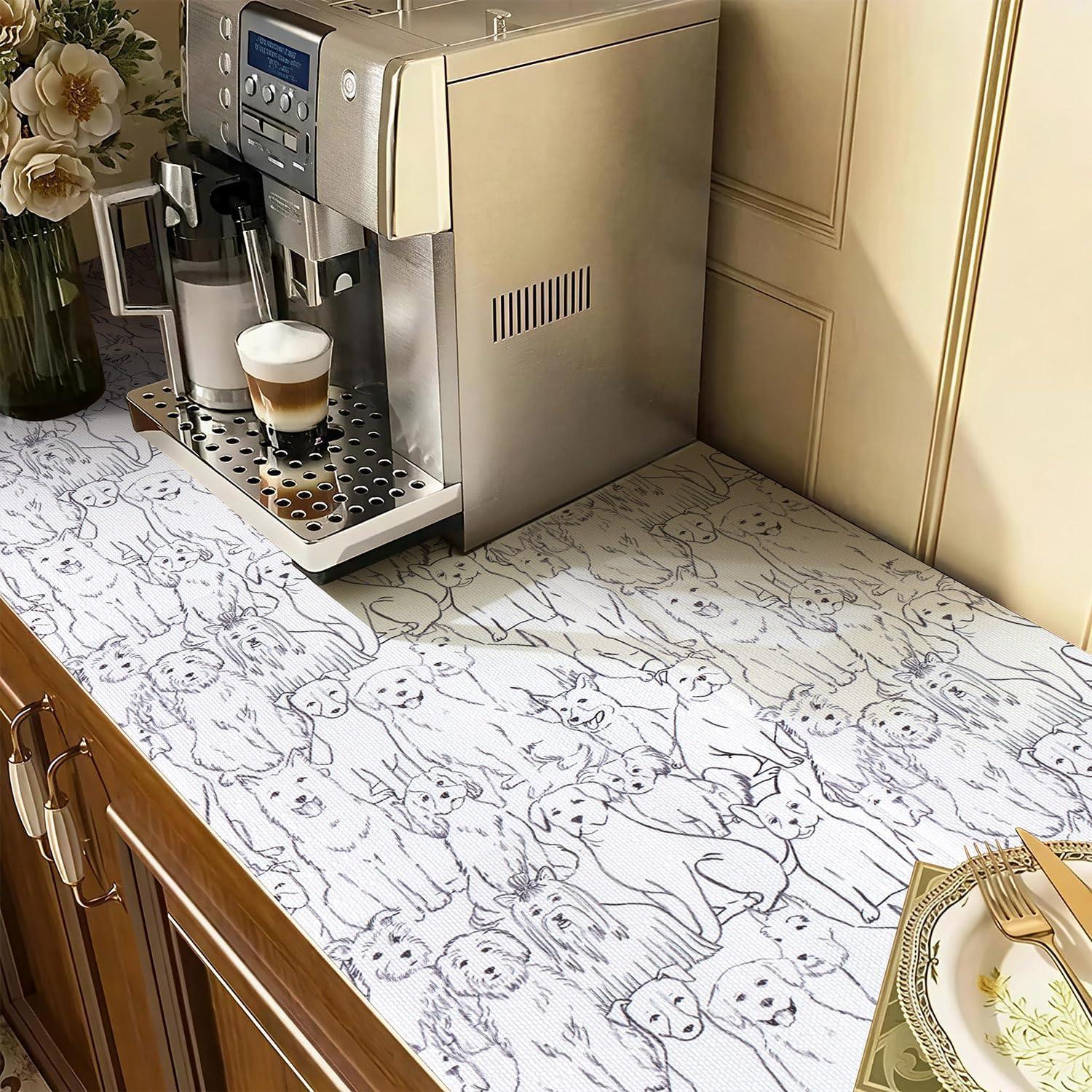 Forro de Estante Amiitay Antideslizante 30.48x300cm Negro