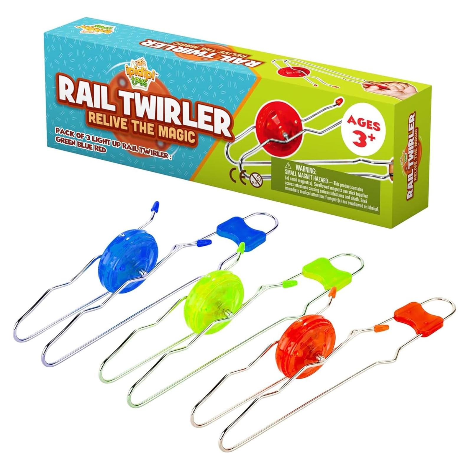 Twirler Mágico Ipidipi Toys - 3 Rellenos Iluminados