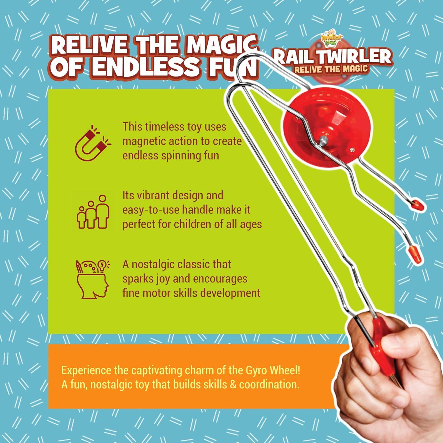 Twirler Mágico Ipidipi Toys - 3 Rellenos Iluminados