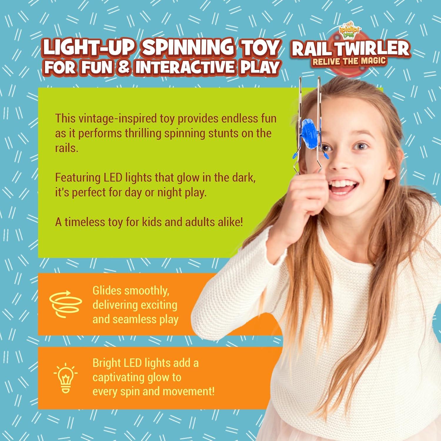 Twirler Mágico Ipidipi Toys - 3 Rellenos Iluminados