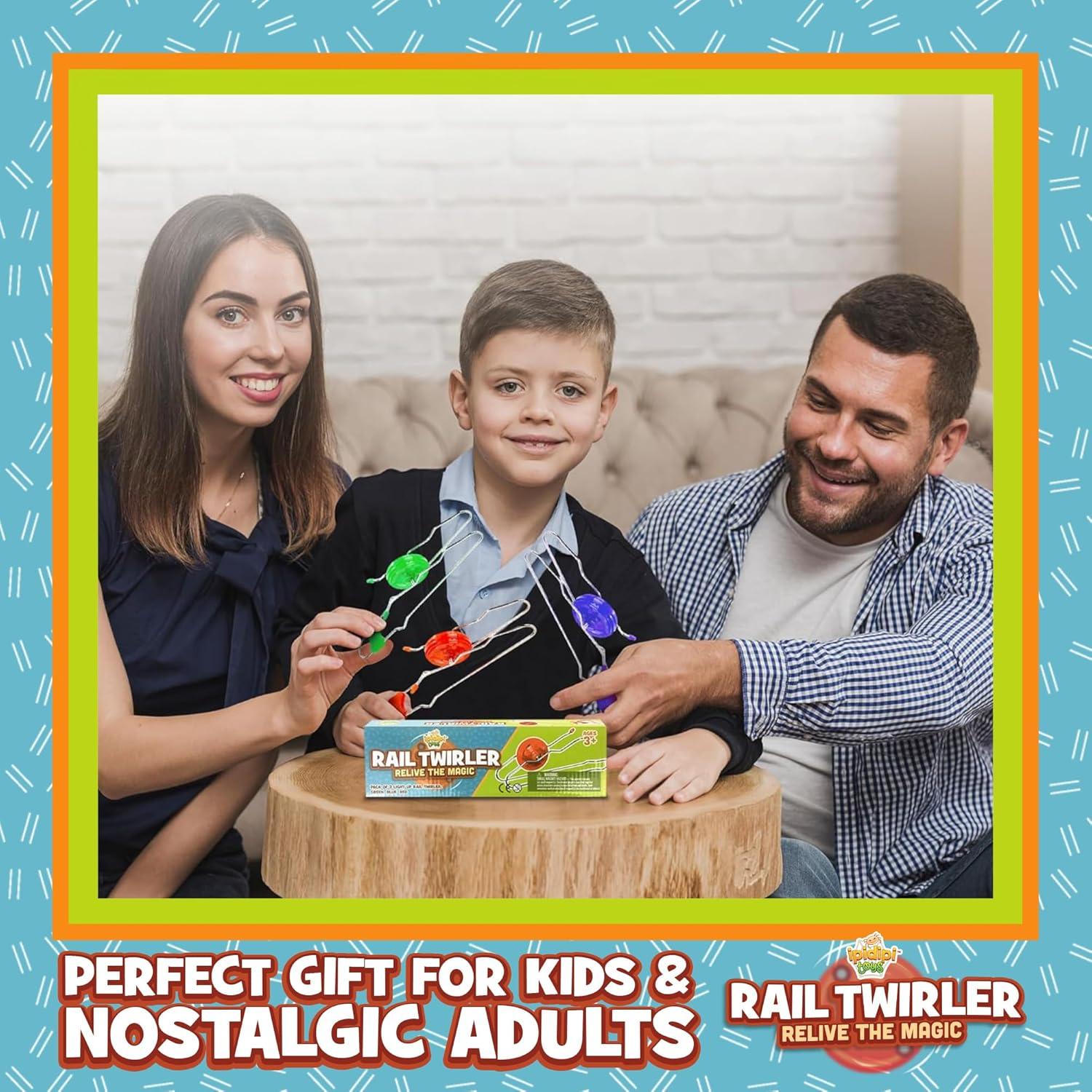 Twirler Mágico Ipidipi Toys - 3 Rellenos Iluminados