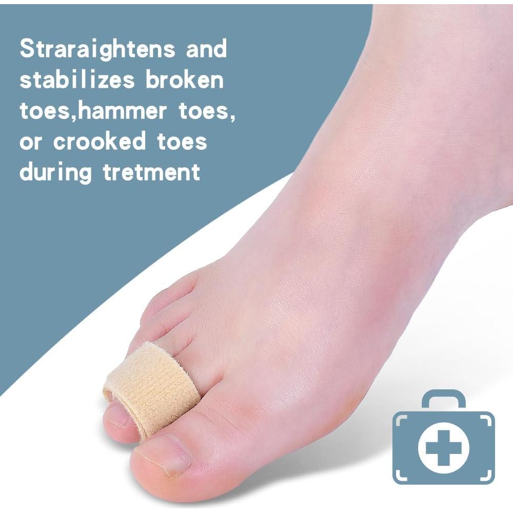 Separadores de Dedos Reutilizables Meidland Beige para Alineación