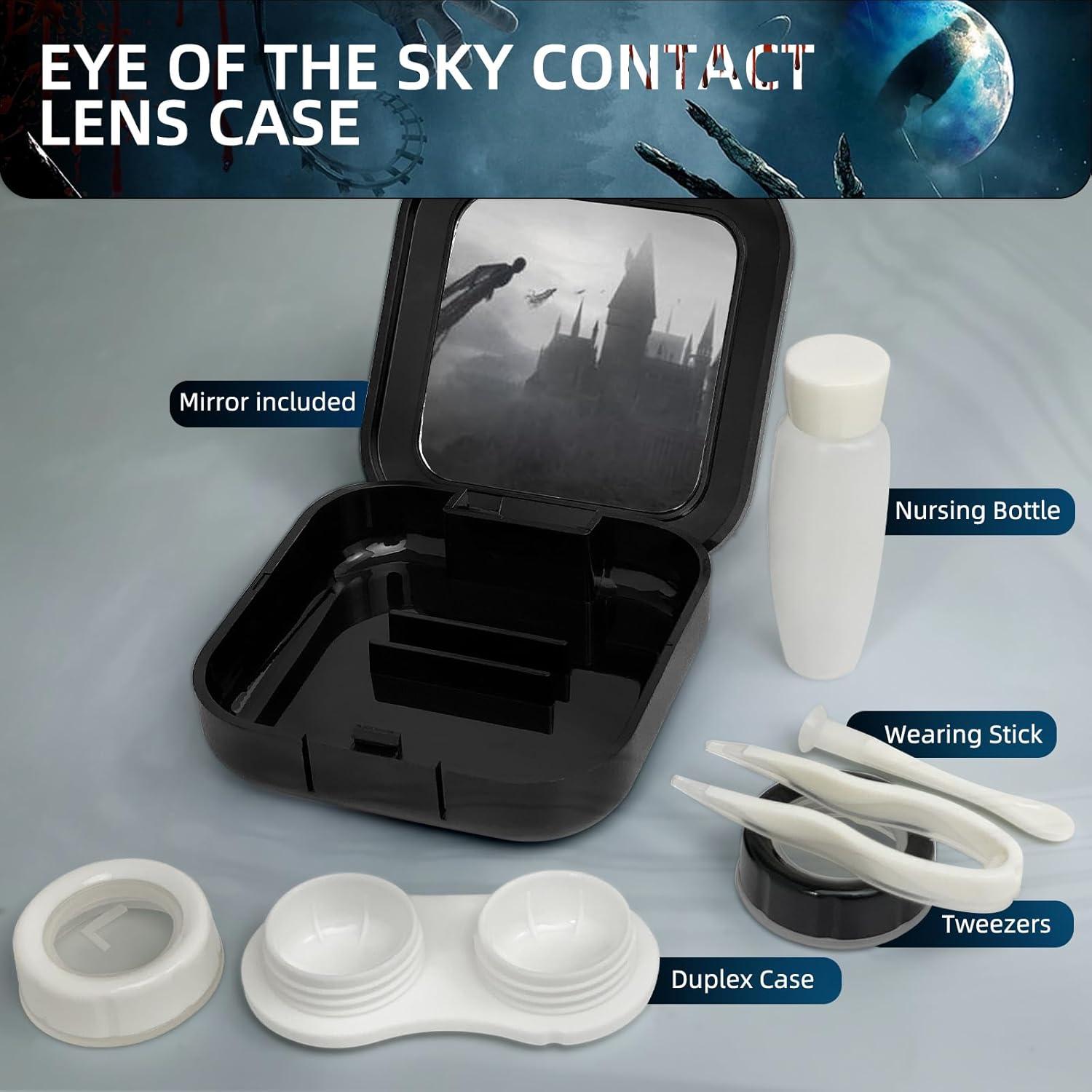 Estuche para Lentes de Contacto UpaClaire Ojo Místico Azul