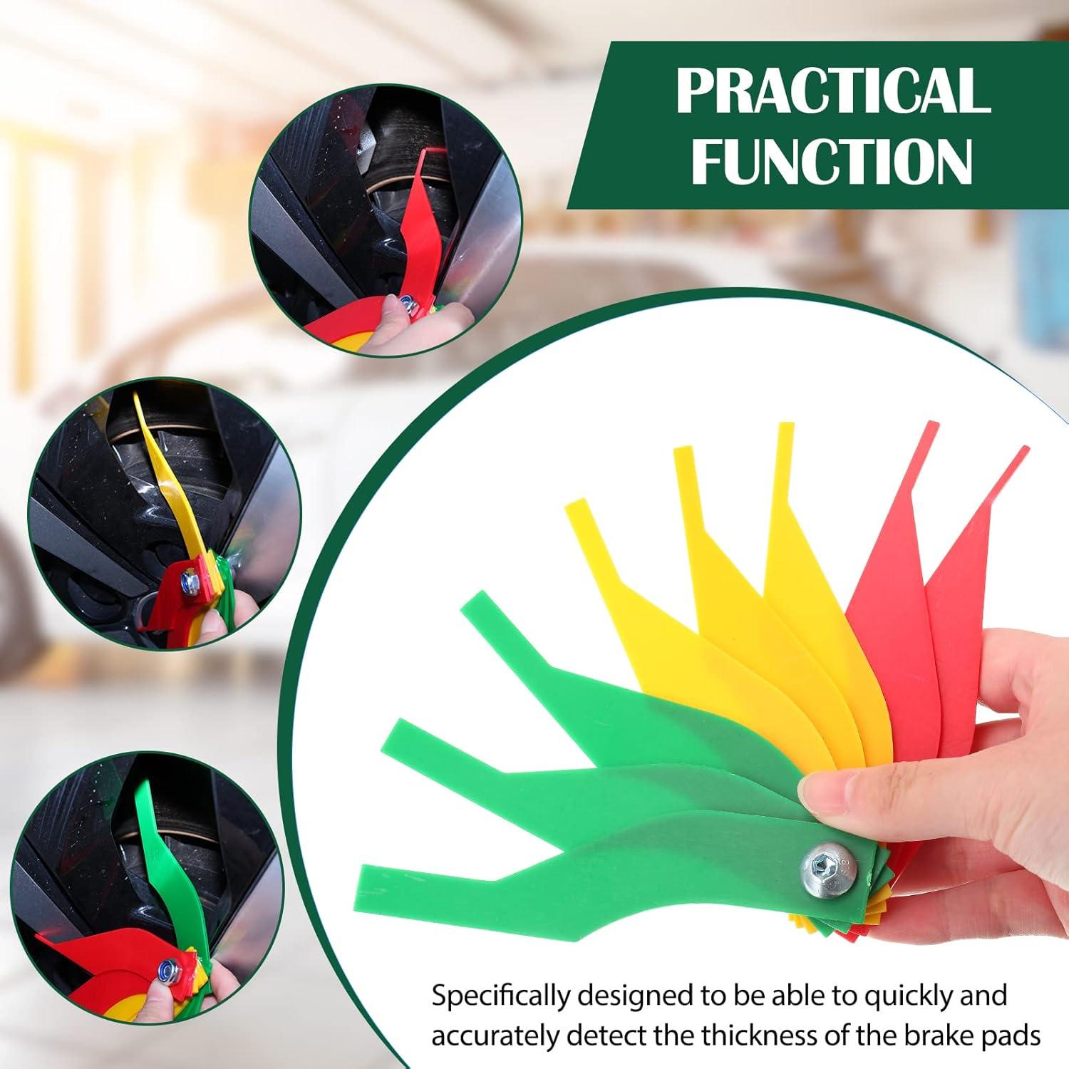 Juego de Medidores de Profundidad de Neumáticos y Freno Amylove - 15 Piezas