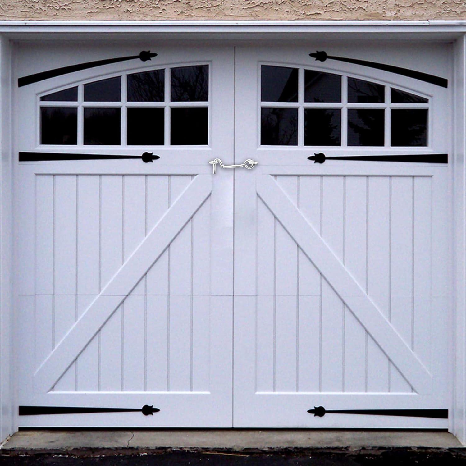 Cierre Ojo Giratorio Plateado Jersvimc 38mm - 8 Piezas