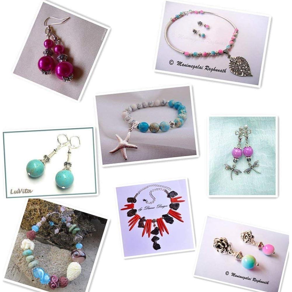 300 Piezas Espaciadores de Perlas PH PandaHall Plata Antigua