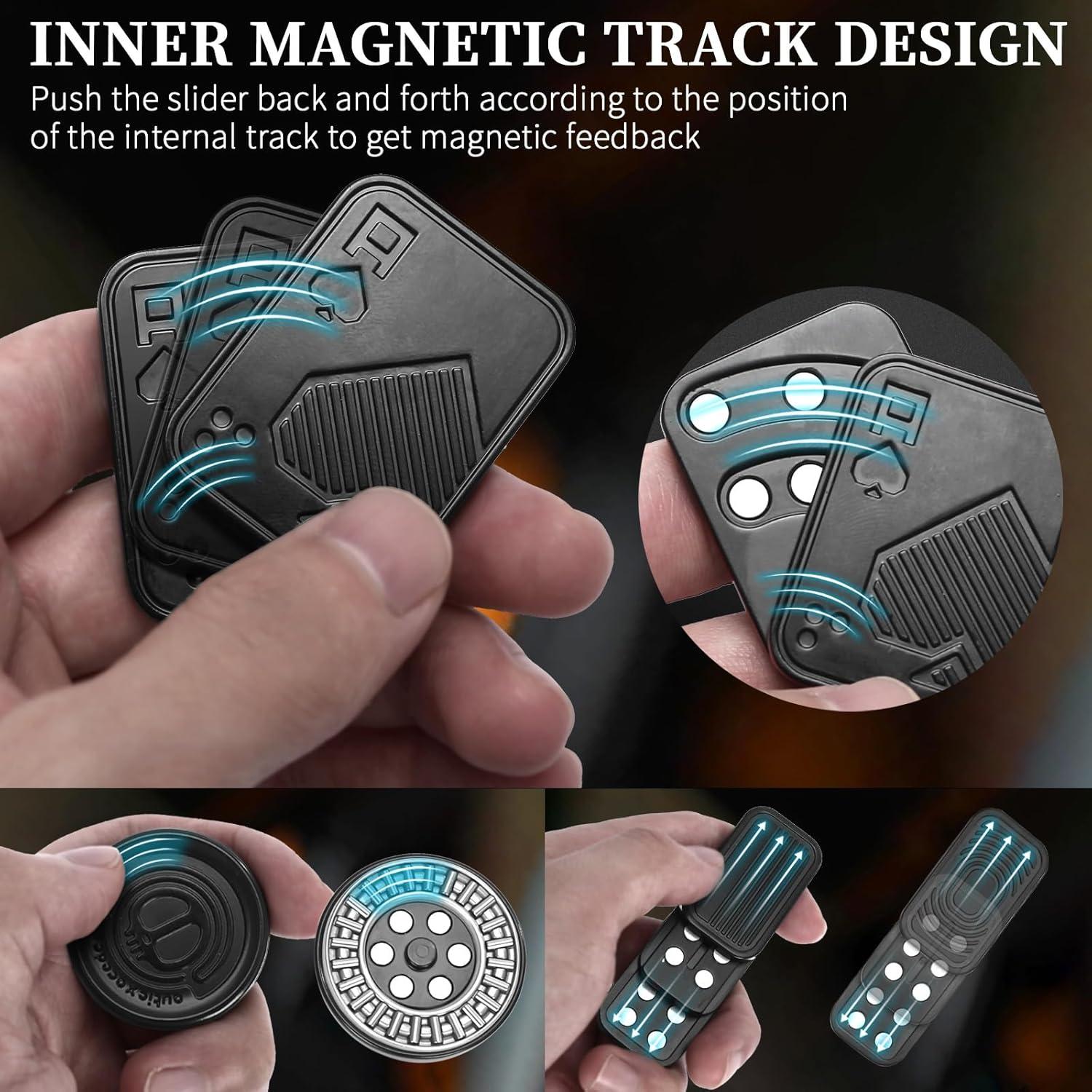 Paquete de Regalo Fidget HIDEDC - Juguetes Antiestrés Negro