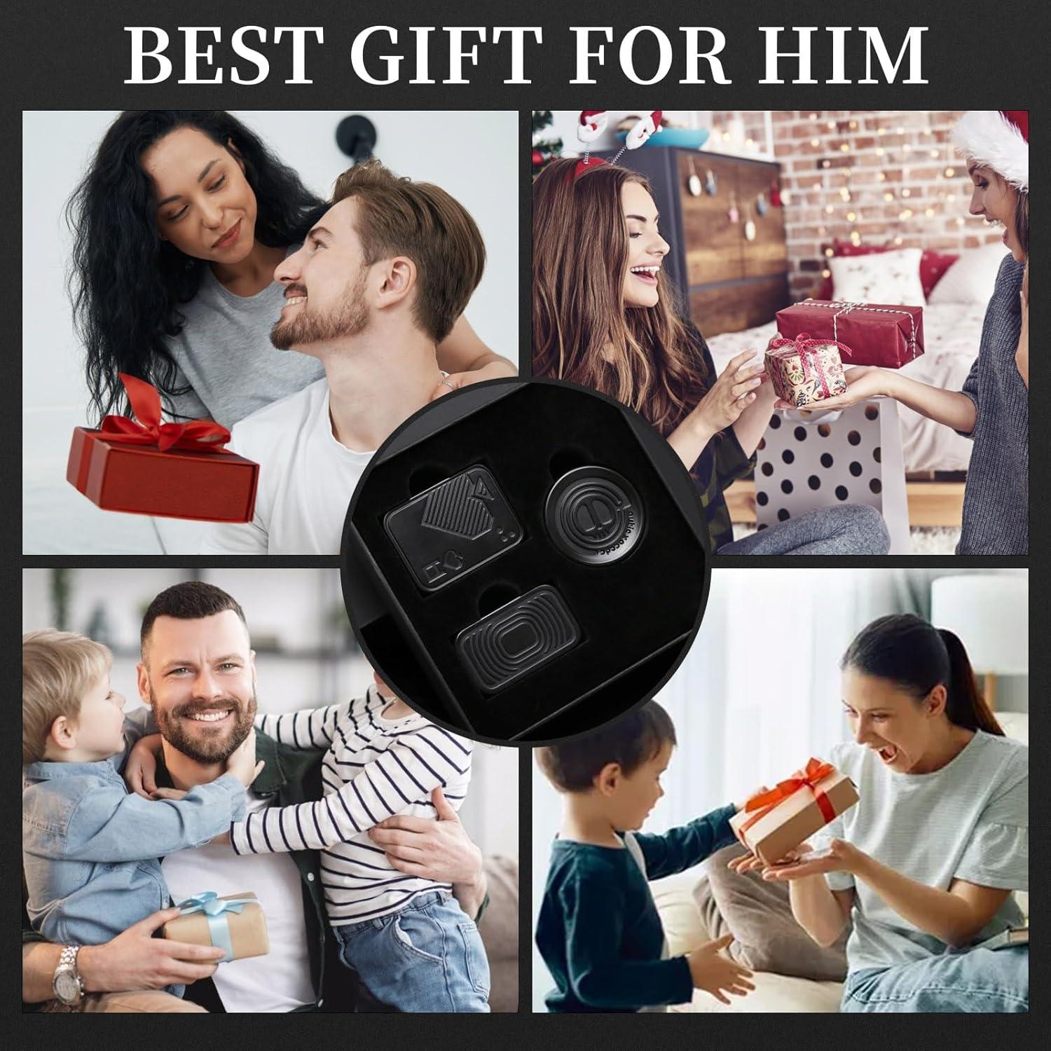 Paquete de Regalo Fidget HIDEDC - Juguetes Antiestrés Negro