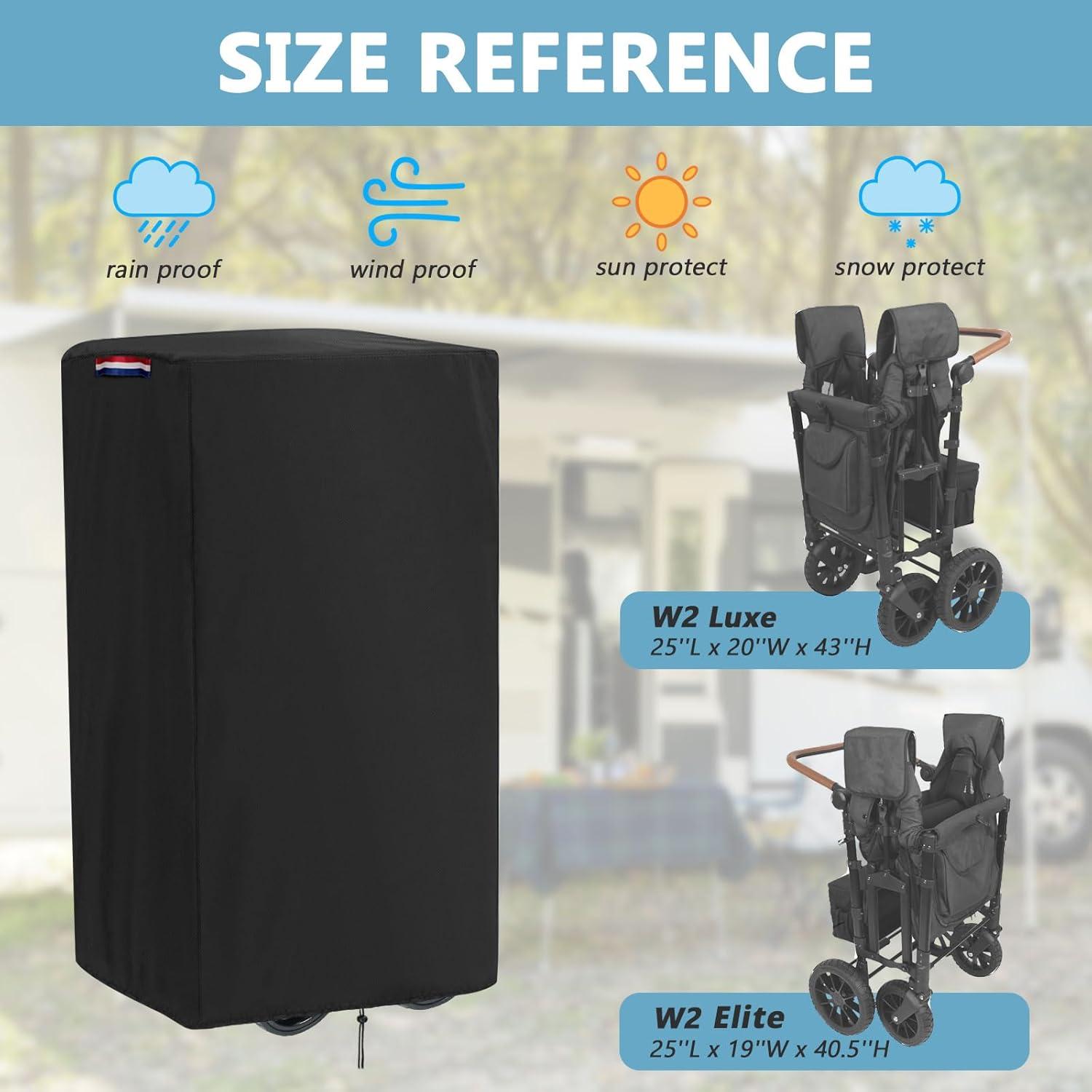 Cubierta Impermeable para Carro Wonderfold W2 - 420D