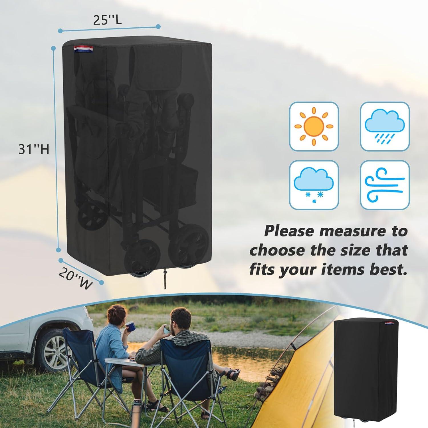 Cubierta Impermeable para Carro Wonderfold W2 - 420D