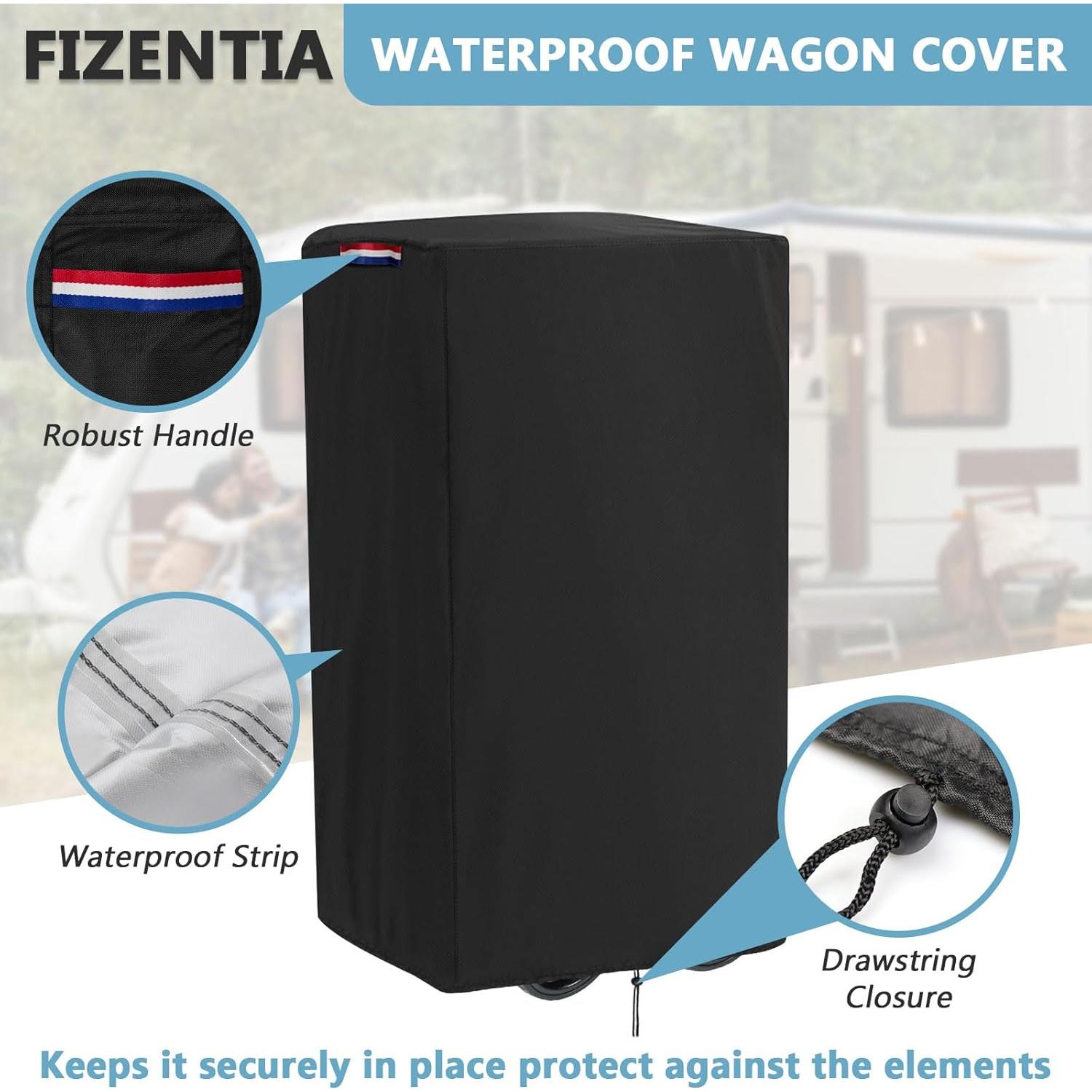 Cubierta Impermeable para Carro Wonderfold W2 - 420D