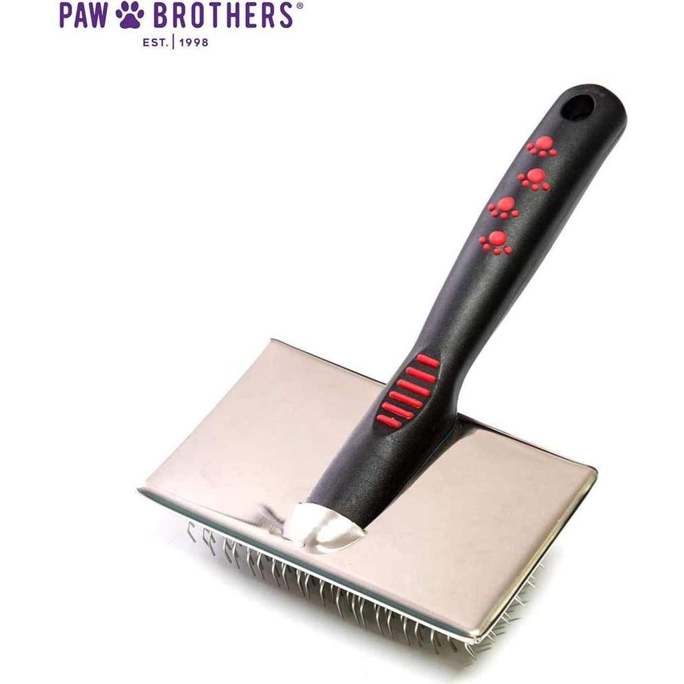 Cepillo Slicker Plano Paw Brothers Mediano para Perros