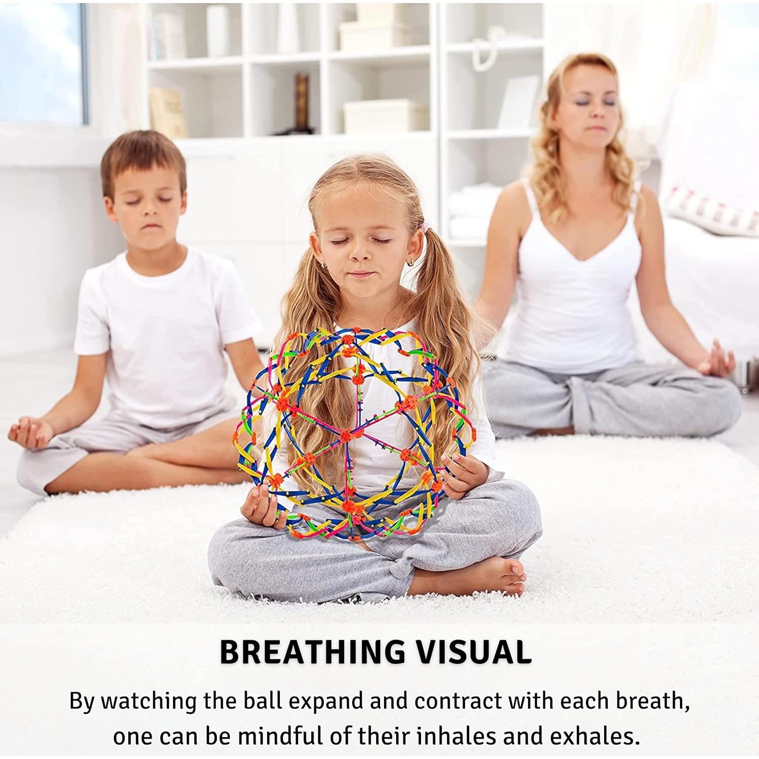 Bola Expandible 4E's Novelty, Esfera Sensorial Multicolor