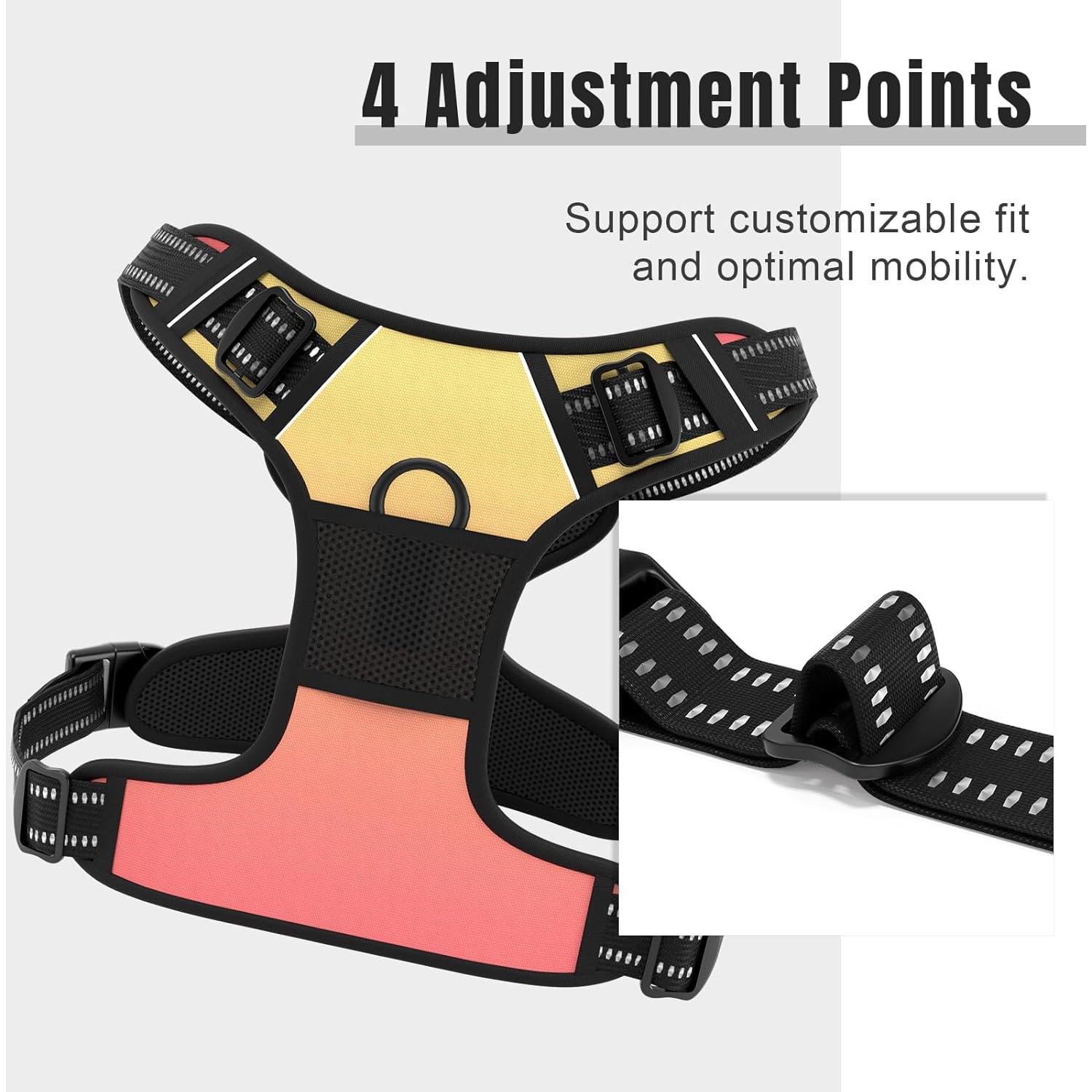 Arnés para Perros Rnivvi Pequeño Reflectante Ajustable